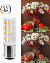 Carica l'immagine nel visualizzatore di Gallery, Ba15d LED 12v 24v Lampadina 5W, B15 Doppio Contatto Baionetta Sbc, Bianco Caldo 3000K Equivalente a Lampadina Alogena da
