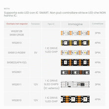 Carica l'immagine nel visualizzatore di Gallery, BTF-LIGHTING SP105E APP Controller Bluetooth senza fili WS2811 WS2812B WS2801 APA102 SK9822 Pannelli LED programmabili s