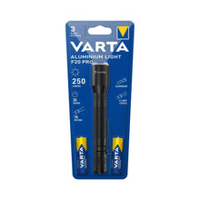 Carica l'immagine nel visualizzatore di Gallery, VARTA Torcia LED, alluminio Light F20 Pro, 3 modalità di luce, Nero