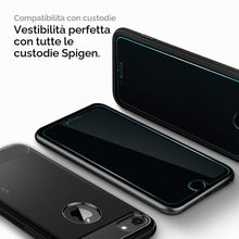 Carica l'immagine nel visualizzatore di Gallery, Spigen AlignMaster Vetro Temperato [2 Pezzi] per iPhone SE 3/2, iPhone 8/7
