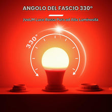 Carica l'immagine nel visualizzatore di Gallery, SCNNC Lampadine LED Rosse E27 A60/A19 9W AC85-265V Lampadine Colorate E27