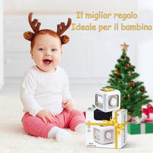 Carica l'immagine nel visualizzatore di Gallery, Loyzico Cubo Occupato 6 in 1, Giocattoli per Bambini per Bambine di 1 Anno, Giochi Sensoriali Montessori, Giocattoli da Viaggio per Bambini da 1 a 3 Anni, Regali per Bambini da 12 Mesi in su