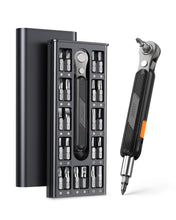 Carica l'immagine nel visualizzatore di Gallery, Set cacciavite a cricchetto mini 24 in 1 Jorest per spazi ristretti