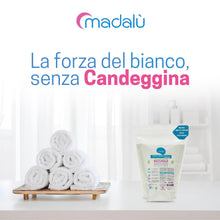 Carica l'immagine nel visualizzatore di Gallery, Percarbonato di Sodio per Bucato Puro (1 Kg, 170 Lavaggi) Smacchiatore Bucato, Sbiancante, Smacchiante, Igienizzante Nat