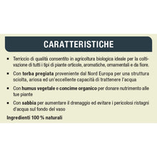 Carica l'immagine nel visualizzatore di Gallery, COMPO BIO Terriccio Universale, Per Piante Orticole, Aromatiche, Ornamentali e da Fiore, Consentito in Agricoltura Biolo