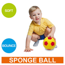 Carica l'immagine nel visualizzatore di Gallery, Palla Morbida in Spugna Diametro 12 centimetri Antishock per Bambini Gioco Sicuro in Casa Leggera Non Rovina Mobili Idea