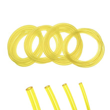 Carica l'immagine nel visualizzatore di Gallery, 4pcs benzina tubo tosaerba 1M (Φ 3 x 6, 3 x 5, 2,5 x 5, 2 x 3,5 mm), tubo carburante per decespugliatore tosaerba soffia