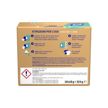 Carica l&#39;immagine nel visualizzatore di Gallery, ACE Gentile Maxi Tabs – 18 Pastiglie monodose di candeggina delicata multiuso per superfici e lavatrice. Smacchia e igienizza, adatta a capi colorati, zero sprechi zero schizzi, con ossigeno attivo.