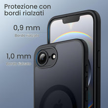 Carica l'immagine nel visualizzatore di Gallery, JETech Cover Magnetica Opaca per iPhone 17e/16e, Nero