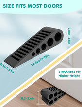 Carica l'immagine nel visualizzatore di Gallery, LINKWAY Cuneo Fermaporta per Pavimento,Antiscivolo, Durevoli e Resistenti,Fermaporta Gomma, Ferma Porta per Tutte le Sup