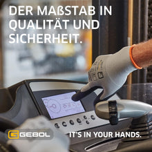 Carica l'immagine nel visualizzatore di Gallery, Gebol Multi Flex Touch, 1 paio di guanti da lavoro per uomo e donna con funzione touch screen e gommini in nitrile per u