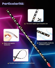 Carica l'immagine nel visualizzatore di Gallery, ALOPEE - Confezione da 6 Pezzi 30CM 11,8 "Rosso 5050 18SMD LED DC 12V Striscia Impermeabile Luce Sottoscocca per Motocic