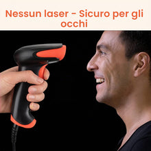 Carica l'immagine nel visualizzatore di Gallery, Tera 1500C Lettore di Codici a Barre USB Cablato 1D, Scanner CCD