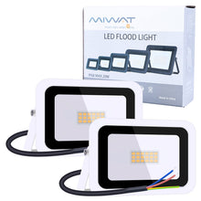 Carica l'immagine nel visualizzatore di Gallery, Faretti a LED per esterni 20W luci a LED per esterni IP68 1800 lumen, luce bianca calda，parco, patio, giardino, garage，2