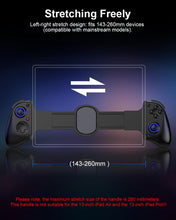 Carica l'immagine nel visualizzatore di Gallery, Bluetooth Mobile Game Controller for Nintendo Switch 2 &amp; iOS &amp; Android &amp; Tablets, Wireless Gamepad Grip with Hall Effect