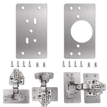 Carica l'immagine nel visualizzatore di Gallery, Flintronic Piastra di Riparazione, 2pz Brackets Plates+12 Viti