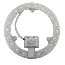 Carica l'immagine nel visualizzatore di Gallery, Voltix Corina Circolina Modulo LED di Ricambio Circolare 18W, 220V, Luce Fredda 6500K Ultra Slim per Plafoniere a Calami