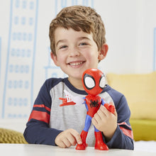 Carica l'immagine nel visualizzatore di Gallery, SPIDEY AND HIS AMAZING FRIENDS Hasbro Marvel Supersized, Action Figure da Collezione del Supereroe Giocattolo da 22,5 cm