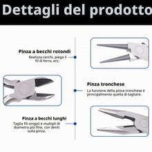 Carica l'immagine nel visualizzatore di Gallery, Glarks Kit di 6 pinze per gioielli, kit di strumenti professionali per la creazione di gioielli con pinze ad ago, pinze 