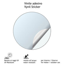 Carica l'immagine nel visualizzatore di Gallery, pubblimania Uscita di Emergenza Adesivo PVC Resistente per Esterno e Interno (Cm29x13) (Freccia Basso)