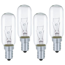 Carica l'immagine nel visualizzatore di Gallery, GMY Lampadina Lappa Cucina E14 40W 230V, 2700K Bianco Caldo Dimmerabile T25 Lampada Tubolare, Confezione da 4