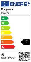 Carica l'immagine nel visualizzatore di Gallery, G80 Filamento LED E27 6W 2700K testa specchiata oro dimmerabile 4pcs