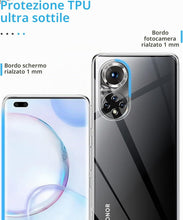Carica l'immagine nel visualizzatore di Gallery, Captor Cover Trasparente per Honor 50 / Huawei Nova 9, Custodia TPU in Silicone Flessibile Morbida e Sottile, Protezione