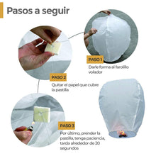 Carica l'immagine nel visualizzatore di Gallery, Ediesi, Lanterne Cinesi Volanti, 10 Pezzi, 100% Biodegradabile, di Carta, Bianco, Sky Lanterns, con un Pennarello per Scrivere i Desideri