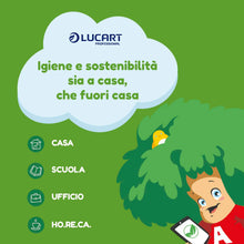 Carica l'immagine nel visualizzatore di Gallery, Lucart Professional, Confezione da 6 Rotoli Jumbo di Carta Igienica Ecologica, 2 Veli, Morbida e Consistente, 100% Ricic