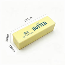 Carica l'immagine nel visualizzatore di Gallery, Giocattolo Butter Squishy, confezione da 6, giocattolo fidget realistico a forma di cibo, morbido giocattolo da schiacci