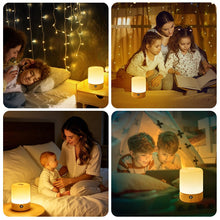 Carica l'immagine nel visualizzatore di Gallery, URAQT Luce Notturna LED, Lampada da Comodino Touch Dimmerabile