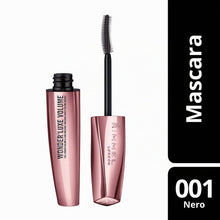 Carica l'immagine nel visualizzatore di Gallery, Rimmel London Mascara Volumizzante Wonder'Luxe con Oli Preziosi, Trattamento Rinforzante Ciglia, 11 ml, Nero