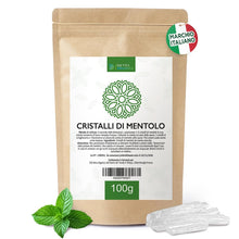 Carica l'immagine nel visualizzatore di Gallery, Detox Organica Cristalli di Mentolo Sauna 100 g - Menta pura al 100%
