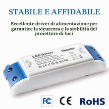 Carica l'immagine nel visualizzatore di Gallery, Trasformatore LED 60W LED Driver 5A Trasformatori 12V Alimentatore Convertitore per Bassa Tensione Striscia Lampadina MR