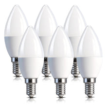 Carica l'immagine nel visualizzatore di Gallery, Lampadina LED a Candela E14, Classe energetica A, Lampadina LED E14 a Risparmio Energetico, Bianco Caldo 3000K, 2W, Lamp