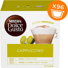 Carica l'immagine nel visualizzatore di Gallery, NESCAFÉ DOLCE GUSTO Cappuccino, 6 Confezioni da 16 Capsule (96 Capsule Compatibili Nescafé Dolce Gusto)