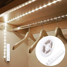 Carica l'immagine nel visualizzatore di Gallery, OriFiil Luce Armadio, 1M LED Striscia con Sensore di Movimento, Luci LED a Batteria per Camera da letto, Scale, Corridoio, Cucina, Guardaroba etc-Auto/On/Off