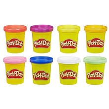 Carica l'immagine nel visualizzatore di Gallery, Play-Doh Hasbro Giochi per la Festa di Halloween per Bambini e Bambine da 2 Anni, Pasta da Modellare Neon Colori Vivaci (Confezione da 8 vasetti)
