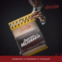 Carica l&#39;immagine nel visualizzatore di Gallery, Detective gioco investigative – Caso da risolvere italiano – Un Mistero di omicidio e un Caso da risolvere – Giochi da tavolo adulti 14+ - Omicidio di una milionaria - Cryptic Killers