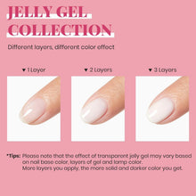 Carica l'immagine nel visualizzatore di Gallery, Vishine Smalto gel bianco latte – colore naturale nude traslucido per manicure francese – Soak Off UV Clear Coat per nai