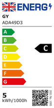 Carica l'immagine nel visualizzatore di Gallery, GY Lampadine LED E14, 4.9W (equivalenti a 60W), Lampadine LED Attacco Piccolo G45, 6500K Luce Fredda, 807 Lumen, Lampadi