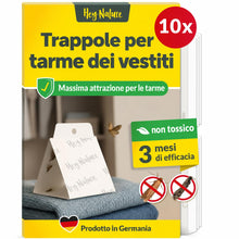 Carica l'immagine nel visualizzatore di Gallery, Hey Nature Trappole Antitarme per Vestiti, 10 Pezzi, Senza Insetticidi