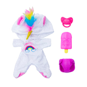 Cry Babies Loving Care Fantasy Dreamy | Bambola interattiva che piange lacrime vere, con pigiama intercambiabili - Bambola giocattolo funzionale per bambini dai 18 mesi in su