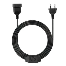 Carica l'immagine nel visualizzatore di Gallery, DAWRIS Dimmer per Lampade a LED, 2 Metri, 230 V, Con Interruttore, Cavo 220-250 V/100 W Max, Spina EURO, Prolunga Girevo