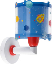 Carica l'immagine nel visualizzatore di Gallery, Dalber lampada applique da parete per bambini Planets pianeti sistema solare blu