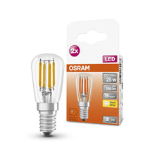 Carica l'immagine nel visualizzatore di Gallery, OSRAM LED SPECIAL T26 25 300° Filamento bianco caldo 2700 K 2,8 W