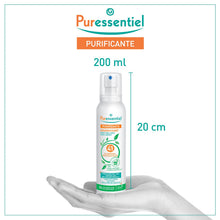Carica l'immagine nel visualizzatore di Gallery, Puressentiel Spray Purificante per l'Aria ai 41 Oli Essenziali, 100% Puri e Naturali, Purifica, Tratta e Igienizza i Tessuti, con Formula Brevettata, 0% Gas Propulsore, 200 ml