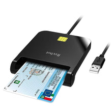 Carica l&#39;immagine nel visualizzatore di Gallery, Recbot lettore smart card firma digitale, Lettore Smart Card Tessera Sanitaria, Lettore Smart Card CNS, Lettore di Smart CRS/CNS Compatibile con Windows 10 e Windows 11