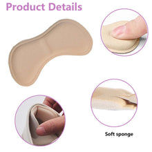 Carica l'immagine nel visualizzatore di Gallery, Cuscini per tallone Pad Heel,di cuscinetti per il tallone,8 paia comodi cuscinetti per il,soletta autoadesiva per la cur