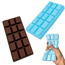 Carica l'immagine nel visualizzatore di Gallery, 2 Pezzi Giocattolo da Spremere di Cioccolato, Bastoncino di Cioccolato Giocattoli a Lenta Crescita Relax in Materiale PU